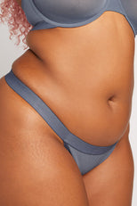 Thumbnail image #4 of Sieve Thong in Slate [Hannah L]