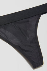 Thumbnail image #4 of Silky Thong in Black