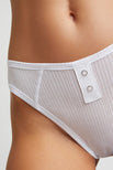 Thumbnail image #3 of Whipped French Cut Brief in White