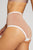 Whipped High Rise in Buff + White