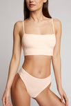 Thumbnail image #3 of Cotton Bralette in Peach