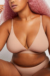 Thumbnail image #4 of Cotton Triangle Bra in Buff [Hannah 4]