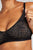 Eyelet Lace Non-Wire Bra in Black (alternate view)