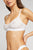 Eyelet Lace Non-Wire Bra in White