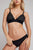 Eyelet Lace Triangle Bra in Black (alternate view)