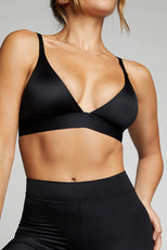 Thumbnail image #4 of Glacé Triangle Bra in Black and in Buff 2-Pack