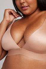 Thumbnail image #6 of Glacé Triangle Bra in Buff [Brittney 3]