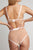 Sieve String Thong in Buff + White (alternate view)