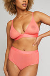 Thumbnail image #6 of Sieve Triangle Bra in Coral [Morgan 2]