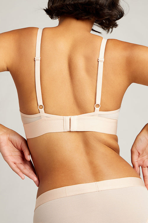 Adjustable hook & eye and strap sliders in the back [Giselle 1]