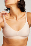 Thumbnail image #5 of Silky Non-Wire Bra in Peach [Giselle 1]