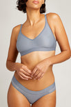 Thumbnail image #2 of Silky Non-Wire Bra in Slate [Gisselle 1]