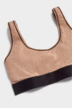 Thumbnail image #5 of Whipped Bra Top in Buff + Black