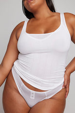 Thumbnail image #4 of Whipped A-Top in White [Brittney XL]