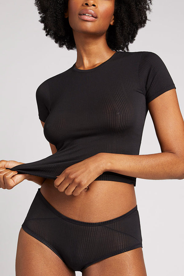 Sieve Brief in Black