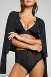 Thumbnail image #1 of Whipped Cardi in Black