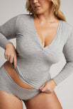 Thumbnail image #5 of Whipped Henley in Heather Grey [Vitoria XL]