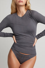 Thumbnail image #1 of Whipped Long Sleeve in Graphite