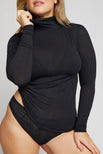Thumbnail image #4 of Whipped Turtleneck in Black [Kate L]