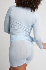 Thumbnail image #3 of Whipped Long Sleeve in Glacier [Eryn S]