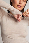 Thumbnail image #3 of Whipped Long Sleeve in Sand [Ksenia XS]