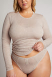 Thumbnail image #4 of Whipped Long Sleeve in Sand [Vitoria XL]