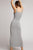 Whipped Long Slip Dress in Heather Grey (alternate view)