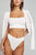 Whipped Cropped A-Top in White