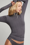 Thumbnail image #3 of Whipped Turtleneck in Graphite