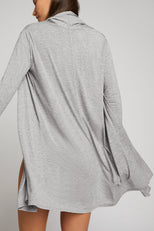 Thumbnail image #4 of Whipped Mini Robe in Heather Grey