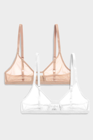 Detail view of Sieve Cutout Bra Custom 2-Pack for sizer