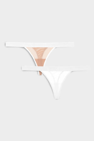 Negative  Sieve Thong - DIY 2-Pack – Negative Underwear