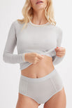 Thumbnail image #1 of Whipped Baby Long Sleeve in Moon Metallic
