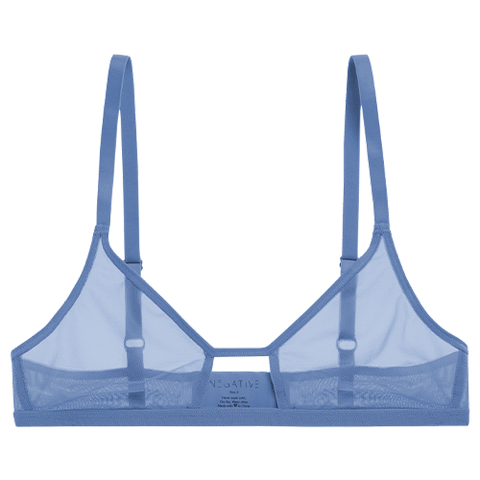 Sieve Cutout Bra in Buff + White  Cutout Bralette - Women's Underwear – Negative  Underwear