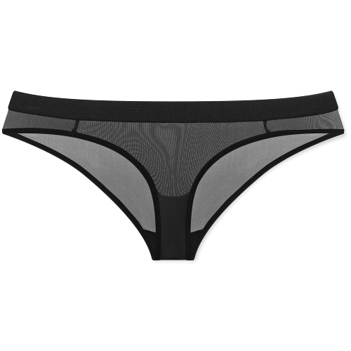 Silky Brief in Black | Women's Silky Bikini Briefs - Negative Underwea