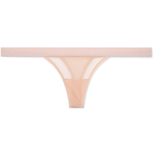 Silky Thong in Peach | Women's Silk Thongs - Negative Underwear