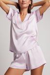 Thumbnail image #2 of Eclipse Silk Deep V-Top in Lilac [Ksenia XS]