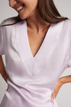 Thumbnail image #1 of Eclipse Silk Deep V-Top in Lilac [Ksenia XS]