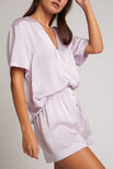 Thumbnail image #3 of Eclipse Silk Deep V-Top in Lilac [Ksenia XS]