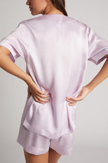Thumbnail image #4 of Eclipse Silk Deep V-Top in Lilac [Ksenia XS]