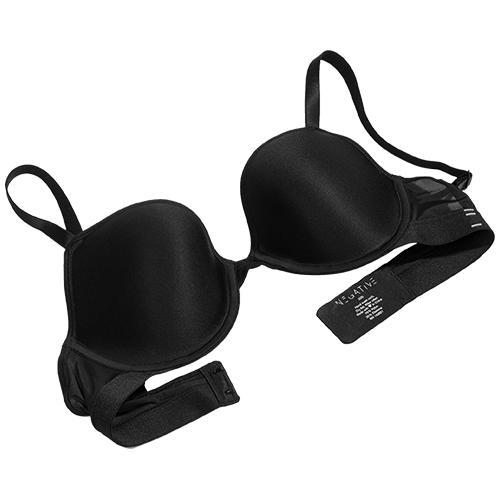 Stealth Mode Demi Bra in Black  Molded Cup Bra - Negative Underwear