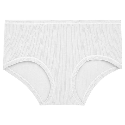 Detail view of Whipped Boy Short in White for sizer