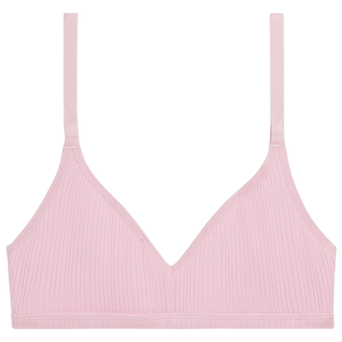 Whipped Non-Wire Bra in Babe  Comfortable Lounge Bralette - Women's Bras – Negative  Underwear