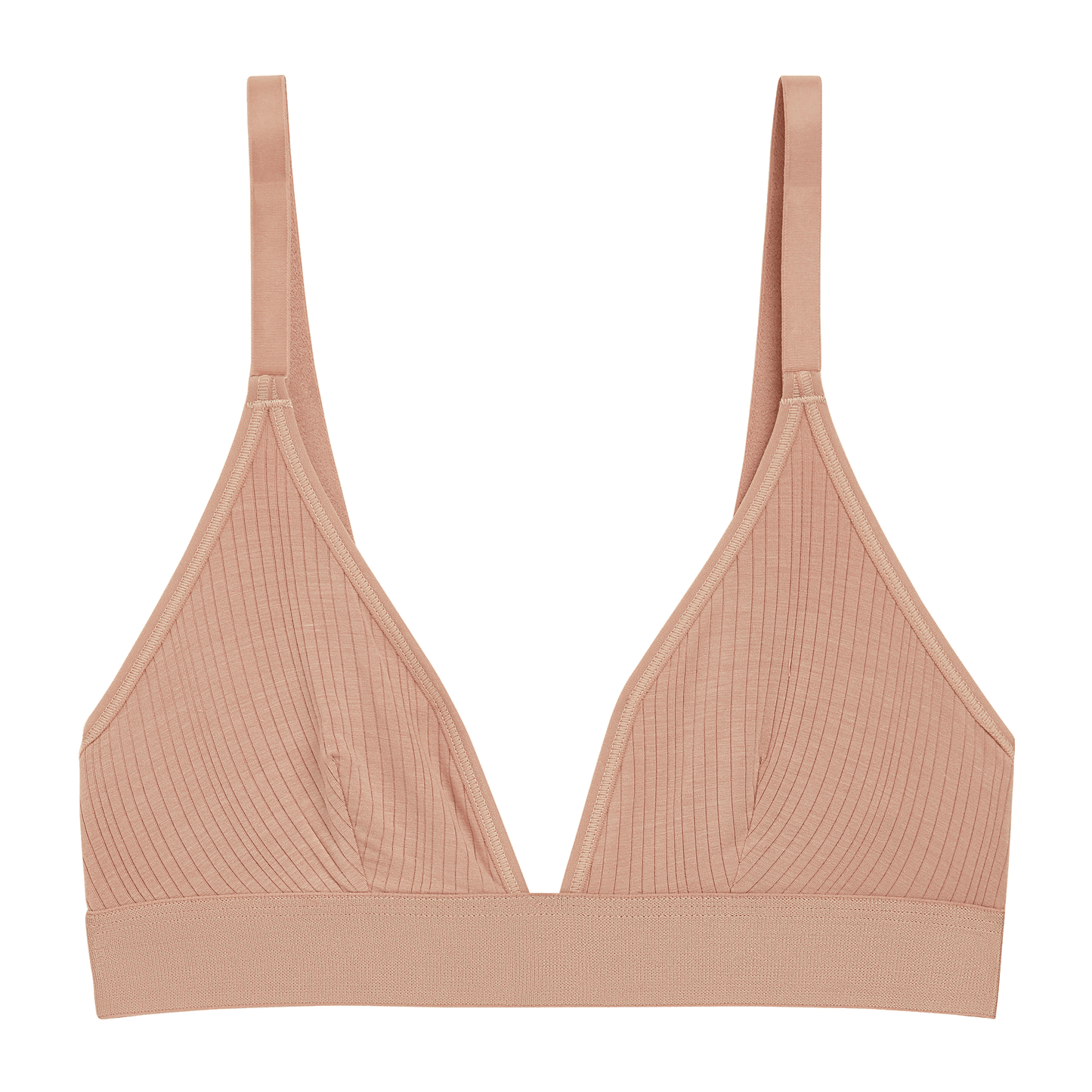 Women's Whipped Buff Triangle Bra  Buff Plunge Bra - V-Neck Bra – Negative  Underwear
